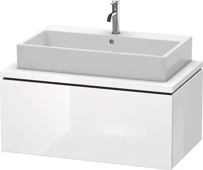 Produktbild von Konsolenunterschrank L-CUBE 400x920x547mm taupe taupe