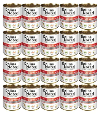 Zdjęcie produktu dla Dolina Noteci Premium Wołowina karma dla psa 20x800g