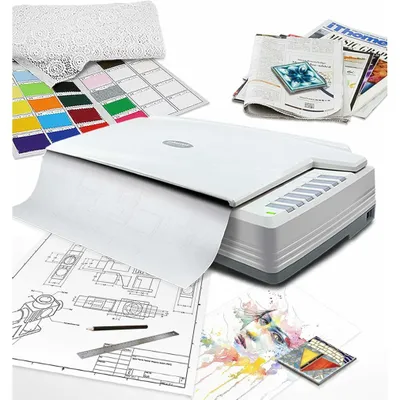 Produktbild von Plustek A320E, 304,8 x 431,8 mm, 800 x 800 DPI, 48 Bit, 24 Bit, 16 Bit, 8 Bit