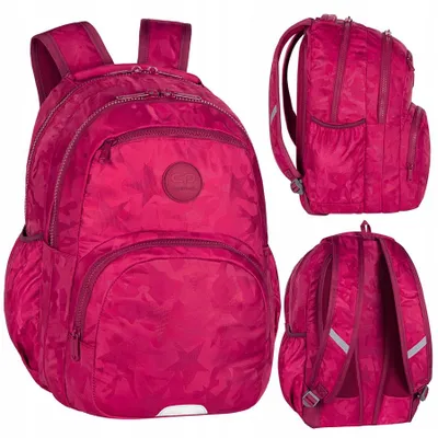 Produktbild von CoolPack Pick Schulrucksack Rot mit 2 Fächern