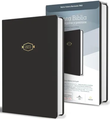 Produktbild von Biblia Rvr 1960 Para Regalos Y Premios, Negro / Spanish Bible Rvr 1960 Gift and Award Bible Black