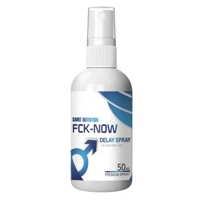 Produktbild von Saint Nutrition® FCK NOW – Delay Spray – for Men – Verzögerungsspray - Sofortwirkung – bessere Leistung – Spaß zu zweit – länger durchhalten Mann