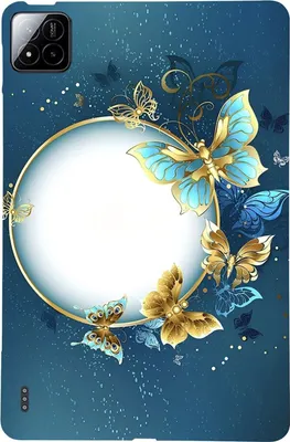 Produktbild von Tablet TPU Hülle für Xiaomi Pad 8 / 8 Pro / Pad 7 / 7 Pro Schmetterling Motiv