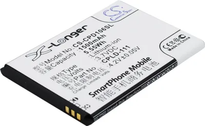 Obrázek produktu pro TECHTEK Baterie kompatibilní s [Coolpad] 5213, 5216d nahrazuje CPLD-106, pro CPLD-111