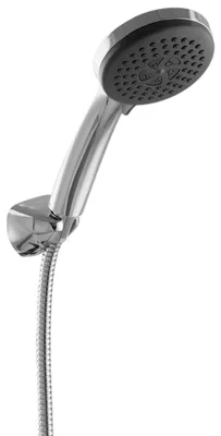 Produktbild von PaulGurkes Handbrause Set Aufputz 2 Funktionen Duschbrause Kunststoff verchromt