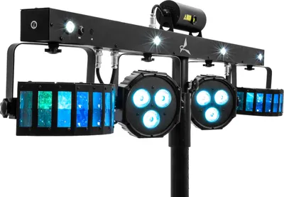 Obrázek produktu pro Eurolite EURO 51741090 - 2 Derbys 2 Spots Strobe-LEDs Laser