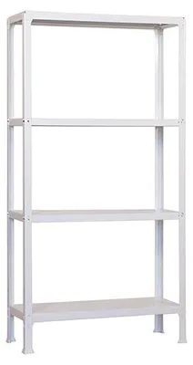 Produktbild von Simonrack Schwerlastregal SIMONHOME CLICK PLUS 4 8435104938942 weiß 100,0 x 30,0 x 160,0 cm