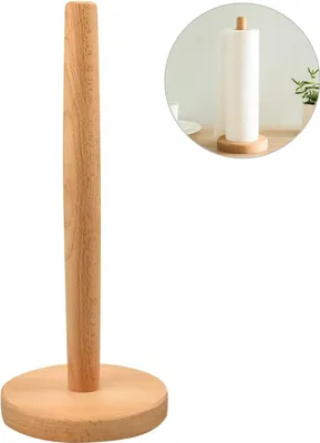 Produktbild von Holz Küchenpapierhalter Antirutsch 31x13cm