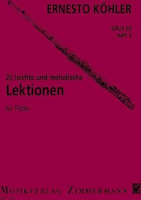 Produktbild von 20 leichte und melodische Lektionen