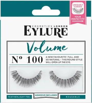 Produktbild von Volume Lashes falsche Wimpern mit Kleber Verdichtungseffekt Nr. 100