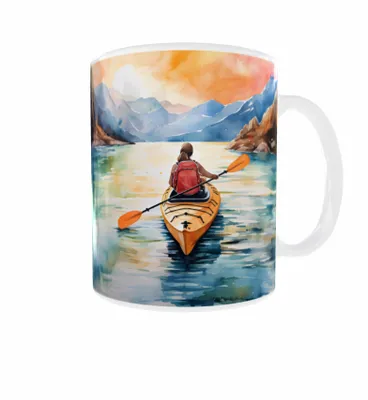 Obrázek produktu pro Hrnek 300ml Kanoe Kajaking Rafting Kanusport v2