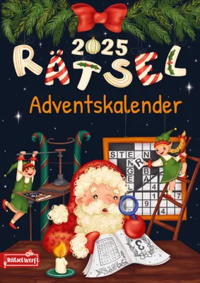 Produktbild von Rätsel Adventskalender 2025