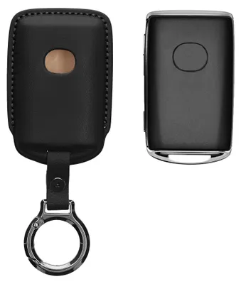 Produktbild von kwmobile Schlüsselhülle für Mazda 3-Tasten CX30 CX50 CX60 CX90 MX-30 Hülle Leder - Autoschlüssel Schlüssel Hülle - Schlüsselcover Schlüsselschutz in