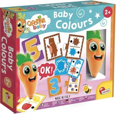 Immagine prodotto di LISCIANI GIOCHI Carotina Baby Penna interattiva, giocattolo educativo Colori e numeri, quiz, luminoso, giocattolo educativo,  Italy