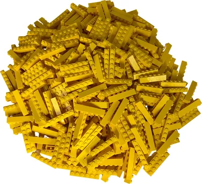 Immagine prodotto di Mattoncini LEGO® 1x6 giallo - 3009 NUOVO! Quantità 50x