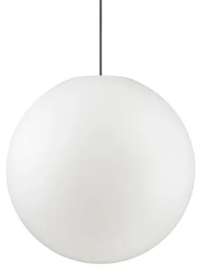 Zdjęcie produktu dla Ideal Lux 136011 Lampa zewnętrzna Sole wisząca kula Ø 50cm biała kula świetlna