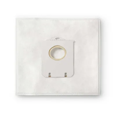 Image de Nedis Sacs à poussière - 4 pièces - Synthétique - Vendu le plus souvent pour : Philips / Electrolux - Blanc