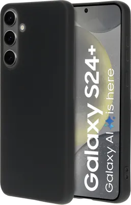 Produktbild von Mobiparts  Samsung Galaxy S24 Plus Silikon Hülle Backcover - Schwarz