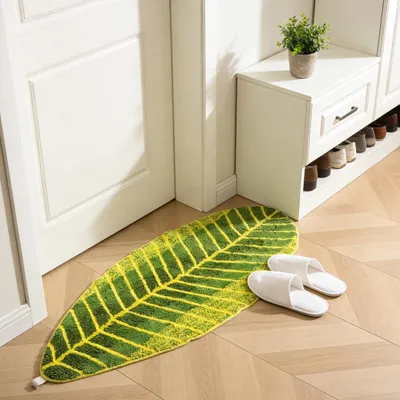 Productafbeelding van Zachte microvezel badmat, waterabsorberend en machinewasbaar