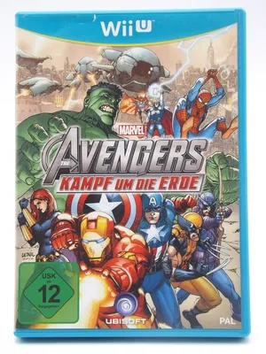 Zdjęcie produktu dla Ubisoft Marvel Avengers: Kampf um die Erde, Wii U, Wii U, Tryb multiplayer, Powyżej 13 lat
