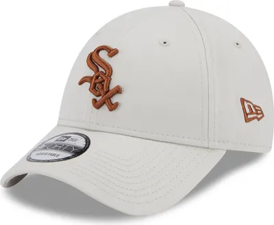 Produktbild von New Era 9Forty Strapback Cap - Chicago White Sox stone grau