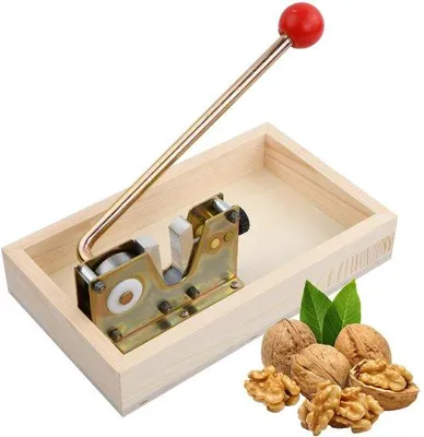 Obrázek produktu pro Louskáček na ořechy, louskáček na vlašské ořechy, louskáček na lískové ořechy. Louskáček s pákovým mechanismem, louskáček s nastavitelnou velikostí, louskáček na vlašské ořechy. Louskáček na lískové ořechy, pekanové ořechy, mandle, kešu ořechy