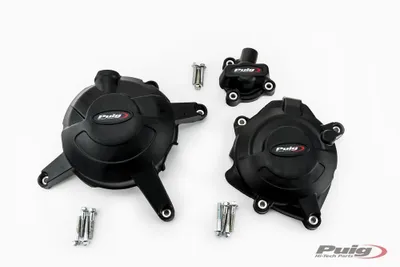 Produktbild von PUIG 21520N Motorschutzhauben passend fuer YAMAHA MT-125 Schwarz