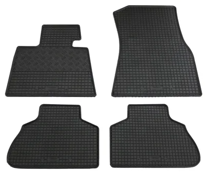 Gummifußmatten Set 4-teilig für BMW X5 G05 (2018-, inkl. X5e 2019-), schwarz