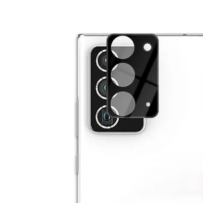 Produktbild von 6x Kamera 9H Panzerhartglas für Samsung Galaxy Note 20 3D KLAR Schwarzes ECHTES TEMPERED Panzerglas Kameraglas Kamerhartglas Kameraschutzglas Schutzglas Schutzfolie Panzerfolie