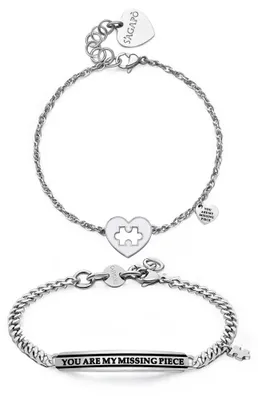 Image de Bracelets Sagapò argent Collection Me You - homme