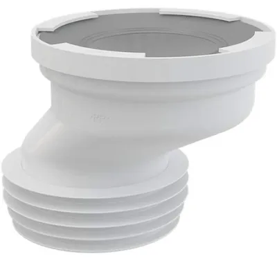 Produktbild von Alcadrain A991-40 WC-Anschlussmanschette exentrisch 40 mm DN110 weiß