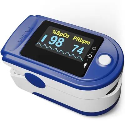 Produktbild von Pulsoximeter Fingerpulsoximeter zur Messung von Puls und Sauerstoffsättigung am Finger