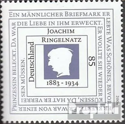 Produktbild von Briefmarken BRD (BR.Deutschland) 2008 Mi 2685 (kompl.Ausg.) postfrisch Ringelnatz