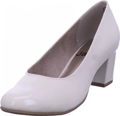 Produktbild von Jana Pumps Creme Patent High-Heel Business Damen beige NEU 39
