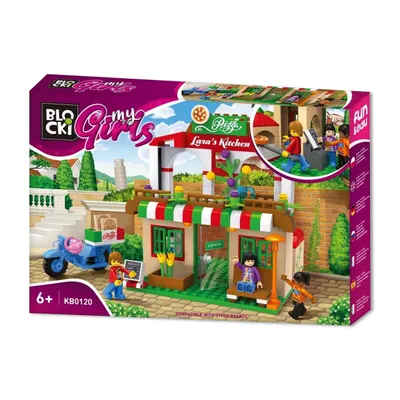 Produktbild von Klocki Blocki MyGirls Pizzeria