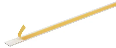 Image de Alberts 433635 Barre plate, autocollante, aluminium, anodisé couleur argent, 1000 x 20 x 2 mm