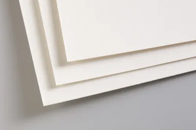 Produktbild von Clairefontaine Pastelmat, Papier Pastellmalerei, 5 Bogen A3, 360g Weiß 696010C