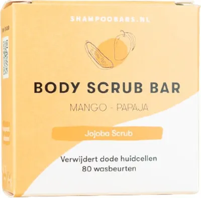 Image de ShampooBars Barre de gommage corporel Mangue et papaye