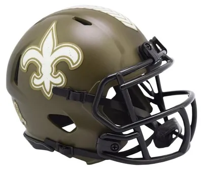 Produktbild von Riddell Speed Mini Football Helm SALUTE New Orleans Saints
