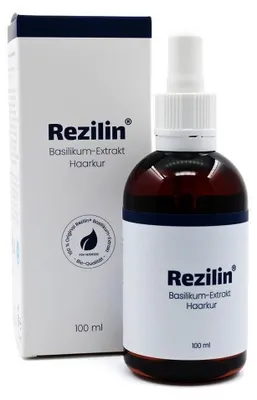 Obrázek produktu pro Rezilin bazalkový extrakt na vlasy, 100 ml roztok