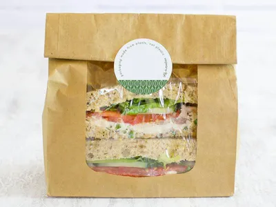 Produktbild von Aufkleber zum Verschließen von Verpackungen + PLATZ FÜR EINE BESCHRIFTUNG 45 mm 1000 Stück.