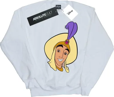 Produktbild von Disney - "Prince Ali" Sweatshirt für Herren BI18374 (XL) (Weiß)