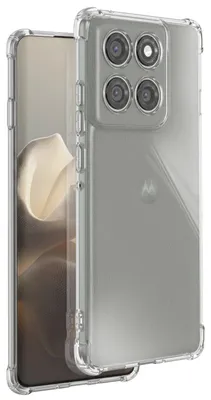 Produktbild von Avizar, Hülle für Motorola Edge 60 Pro aus Silikon mit Verstärkten Ecken, Transparent