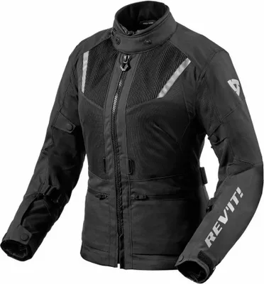 Zdjęcie produktu dla Damska tekstylna kurtka motocyklowa Revit Levante 2 H2O, czarna, 44