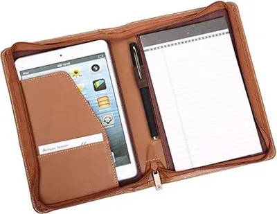 Produktbild von Famanu Schreibmappe - Business Padfolio mit Dokumentenorganizer