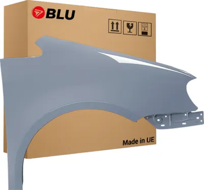 Immagine prodotto di BLU Parafango compatibile con VW Volkswagen Touran 1T1 LD7X Destra Grau PlatinGrau | 2003-2006 | Anteriore | Verniciato | Pronto per il montaggio | Acciaio