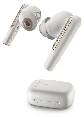 Produktbild von Poly Voyager Free 60 UC USB-A Earbuds mit Ladecase, weiß