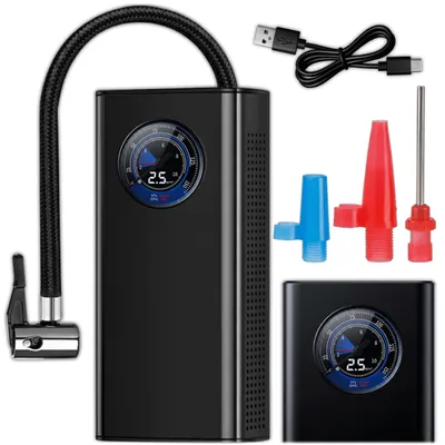 Obrázek produktu pro Bezdrátová elektrická pumpa na vzduch pro kola a pneumatiky