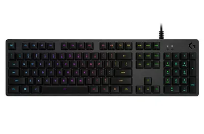 Zdjęcie produktu dla Logitech Gaming G512 - Klawiatura - podświetlenie - USB - Włoska - Przełącznik klawiszy: GX Brown Tactile