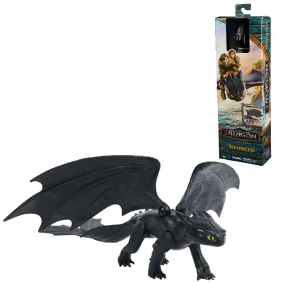 Produktbild von DreamWorks Dragons DWD FGR Movie 12in Toothless INTL GML, 4 Jahr(e), Mehrfarbig